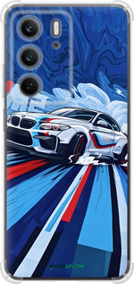 Силикон с усиленными углами чехол БМВ для Realme C75x - 6292sp-4506 изображение 