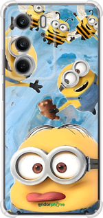 Силикон с усиленными углами чехол Миньоны для Realme C75x - 6386sp-4506 изображение 