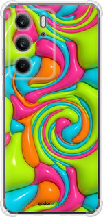 Силикон с усиленными углами чехол Y2K Jelly Dream для Realme C75x - 6780sp-4506 изображение 