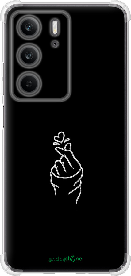 Силикон с усиленными углами чехол Love You для Realme C75x - 4298sp-4506 изображение 