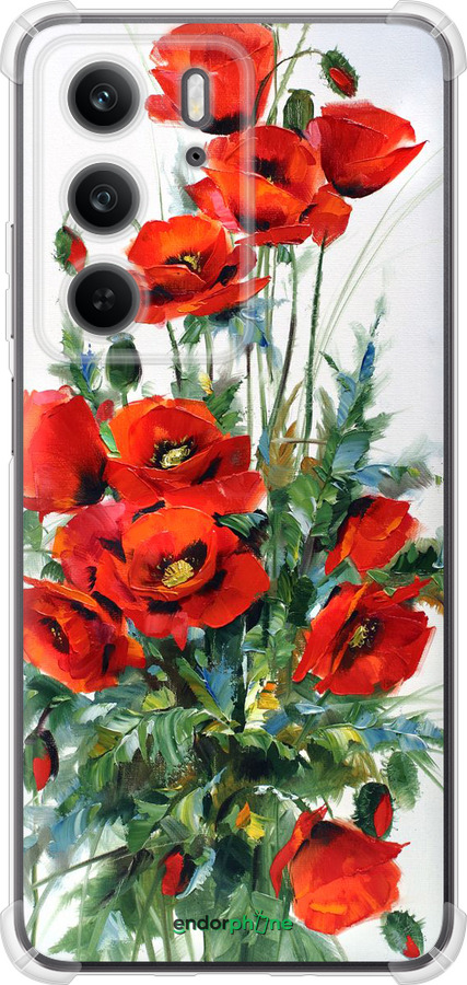 Силикон с усиленными углами чехол Маки для Realme C75x - 523sp-4506 изображение 