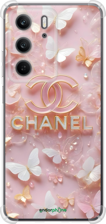 Силикон с усиленными углами чехол Шанель для Realme C75x - 6366sp-4506 изображение 