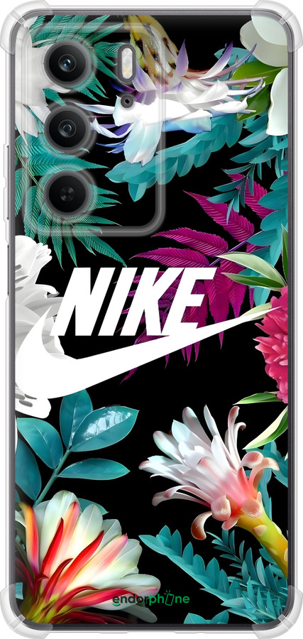 Силикон с усиленными углами чехол Nike для Realme C75x - 6378sp-4506 изображение 