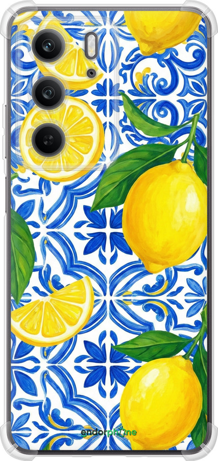 Силикон с усиленными углами чехол Grocery Girl Italian Summer для Realme C75x - 6766sp-4506 изображение 