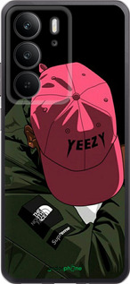 Силиконовый чехол logo de yeezy для Realme C75 4G - 3995u-3878 изображение 