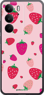 Силіконовий чехол Полунички для Realme C75 4G - 4332u-3878 изображение 