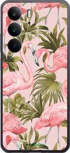 Силиконовый чехол фламинго 2 для Realme C75 4G - 4360u-3878 изображение 