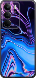 Силиконовый чехол Узор воды для Realme C75 4G - 4491u-3878 изображение 