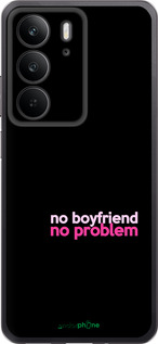 Силіконовий чехол no boyfriend no problem для Realme C75 4G - 4549u-3878 изображение 