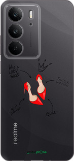 Силиконовый чехол Женщина для Realme C75 4G - 4599u-3878 изображение 