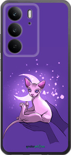 Силиконовый чехол Кот2 для Realme C75 4G - 4676u-3878 изображение 