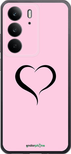 Силиконовый чехол Сердце 1 для Realme C75 4G - 4730u-3878 изображение 