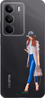 Силиконовый чехол Девушка 1 для Realme C75 4G - 4751u-3878 изображение 
