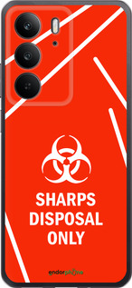 Силіконовий чехол biohazard 27 для Realme C75 4G - 4843u-3878 изображение 
