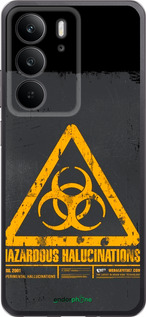 Силіконовий чехол biohazard 28 для Realme C75 4G - 4846u-3878 изображение 