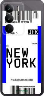 Силиконовый чехол New York для Realme C75 4G - 4861u-3878 изображение 