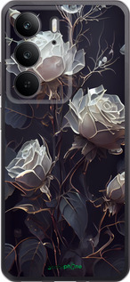 Силіконовий чехол Троянди 2 для Realme C75 4G - 5550u-3878 изображение 