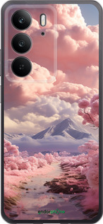 Силиконовый чехол Розовые облака для Realme C75 4G - 5660u-3878 изображение 
