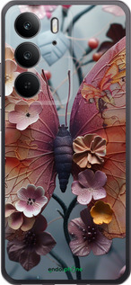 Силіконовий чехол Fairy Butterfly для Realme C75 4G - 6048u-3878 изображение 