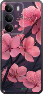 Силіконовий чохол 'Пурпурова сакура' для Realme C75 4G -  зображення 6