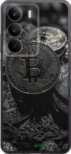 Силіконовий чехол Black Bitcoin для Realme C75 4G - 6090u-3878 изображение 
