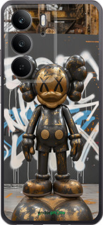 Силиконовый чехол Bronze kaws v3 для Realme C75 4G - 6099u-3878 изображение 