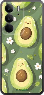 Силиконовый чехол Авокадо для Realme C75 4G - 6380u-3878 изображение 