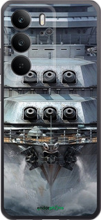 Силіконовий чехол Лінкор, world of tanks, wargaming, військовий корабель для Realme C75 4G - 6453u-3878 изображение 