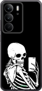 Силіконовий чехол Скелет робить Selfie для Realme C75 4G - 6535u-3878 изображение 