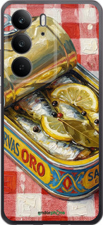 Силиконовый чехол Vintage Sardine Tin Phone для Realme C75 4G - 6772u-3878 изображение 