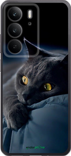 Силіконовий чохол 'Димчастий кіт' для Realme C75 4G -  зображення 3