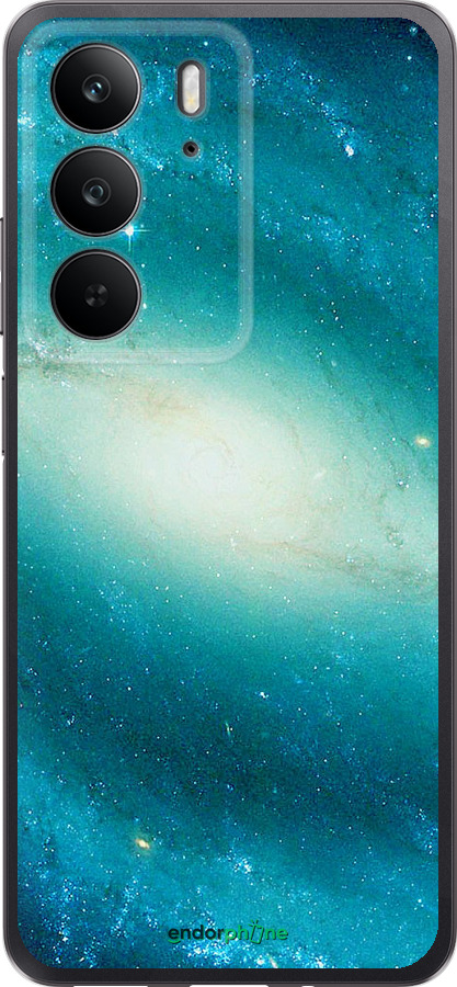 Силиконовый чехол Голубая галактика для Realme C75 4G - 177u-3878 изображение 
