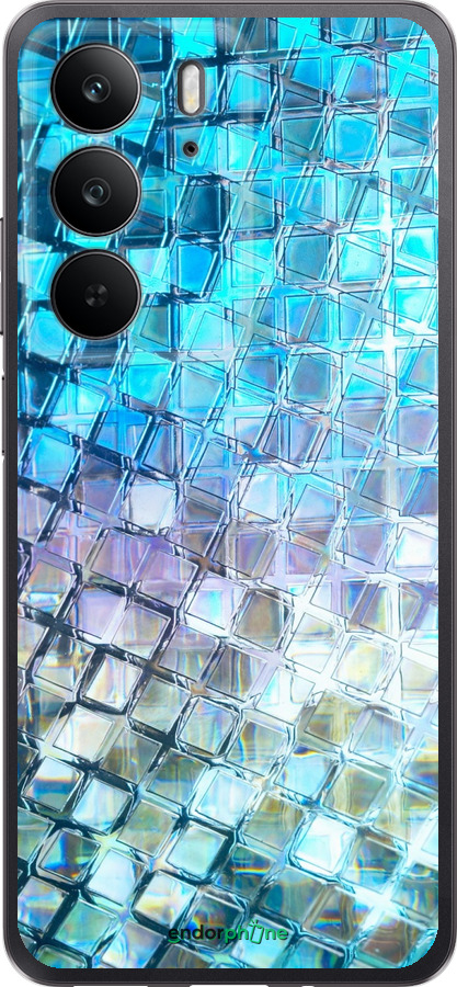 Силиконовый чехол Переливающаяся чешуя для Realme C75 4G - 227u-3878 изображение 