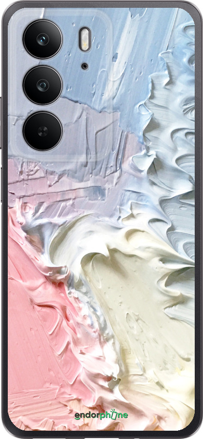 Силиконовый чехол Пастель v1 для Realme C75 4G - 3981u-3878 изображение 
