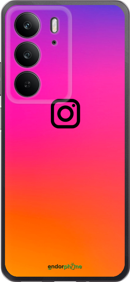 Силиконовый чехол Instagram для Realme C75 4G - 4273u-3878 изображение 