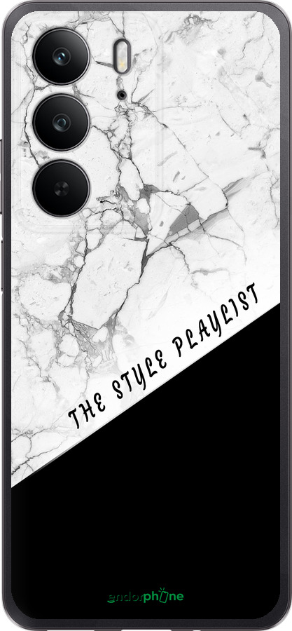 Силиконовый чехол The style playlist для Realme C75 4G - 4308u-3878 изображение 
