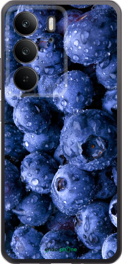 Силиконовый чехол Голубика для Realme C75 4G - 4459u-3878 изображение 