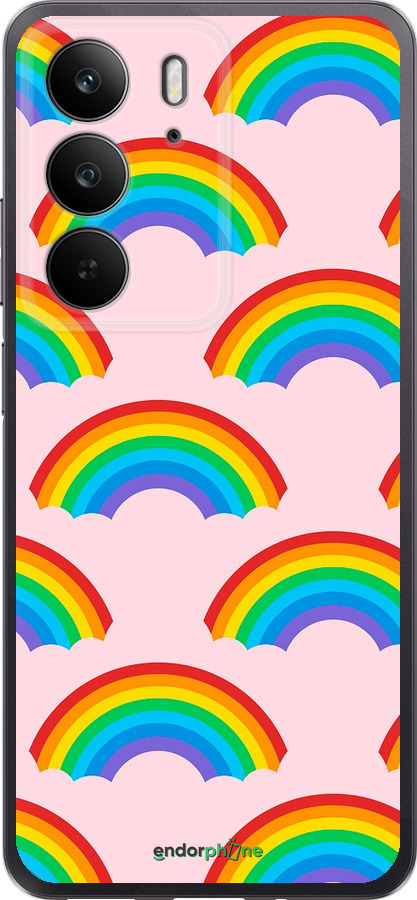 Силіконовий чехол Rainbows для Realme C75 4G - 4478u-3878 изображение 