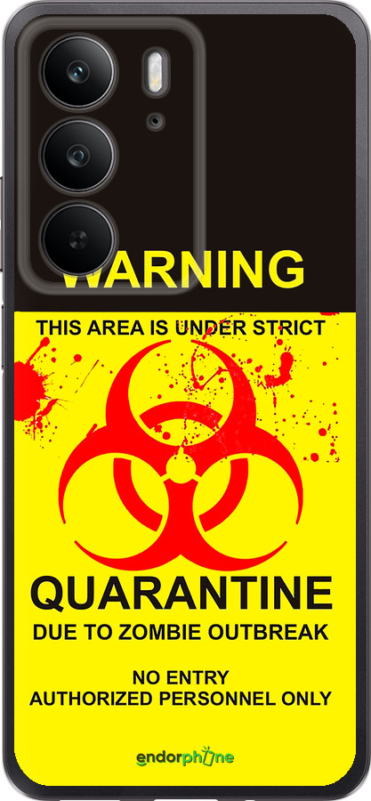 Силиконовый чехол Biohazard  9 для Realme C75 4G - 4825u-3878 изображение 