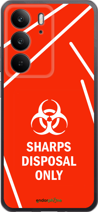 Силіконовий чехол biohazard 27 для Realme C75 4G - 4843u-3878 изображение 