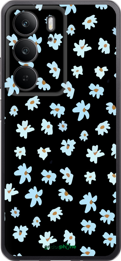 Силиконовый чехол Цветочный для Realme C75 4G - 4900u-3878 изображение 