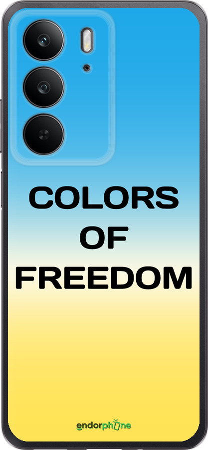 Силіконовий чехол Colors of Freedom для Realme C75 4G - 5453u-3878 изображение 