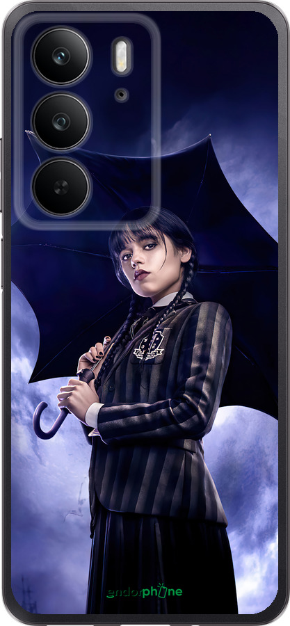 Силіконовий чехол Wednesday v2 для Realme C75 4G - 5516u-3878 изображение 