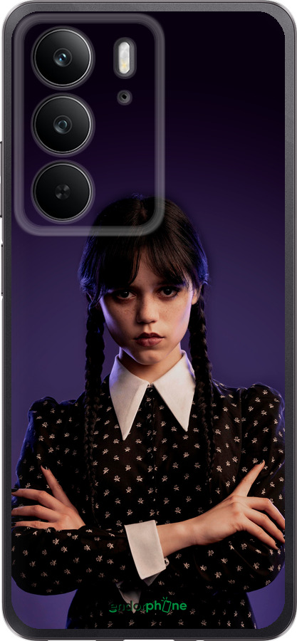 Силиконовый чехол Wednesday v3 для Realme C75 4G - 5517u-3878 изображение 