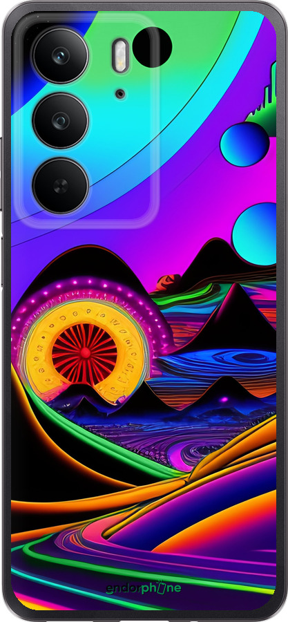 Силіконовий чехол Абстракція v3 для Realme C75 4G - 5620u-3878 изображение 