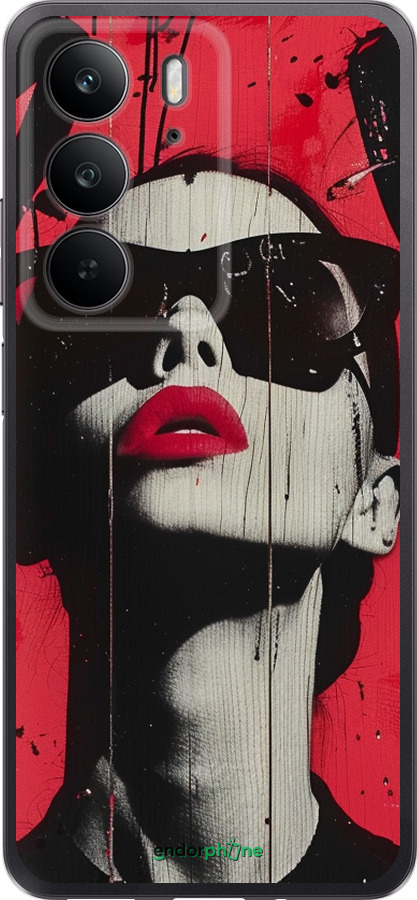 Силиконовый чехол XO Love v1 для Realme C75 4G - 6045u-3878 изображение 