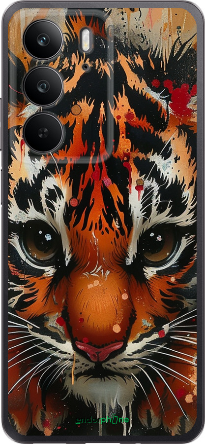 Силіконовий чехол Mini tiger для Realme C75 4G - 6052u-3878 изображение 
