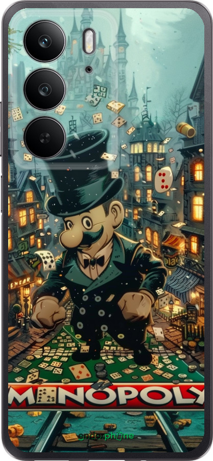 Силиконовый чехол Сказочный Monopoly для Realme C75 4G - 6086u-3878 изображение 