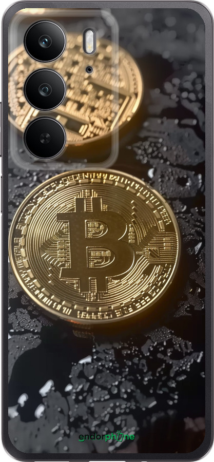 Силиконовый чехол Вулканический Bitcoin для Realme C75 4G - 6092u-3878 изображение 