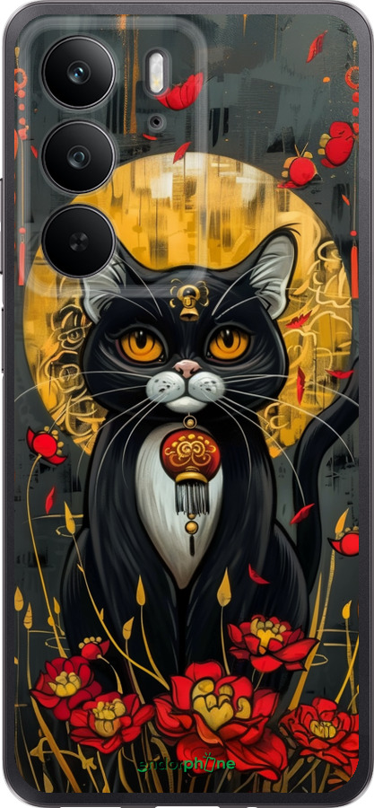 Силиконовый чехол China Cat для Realme C75 4G - 6134u-3878 изображение 